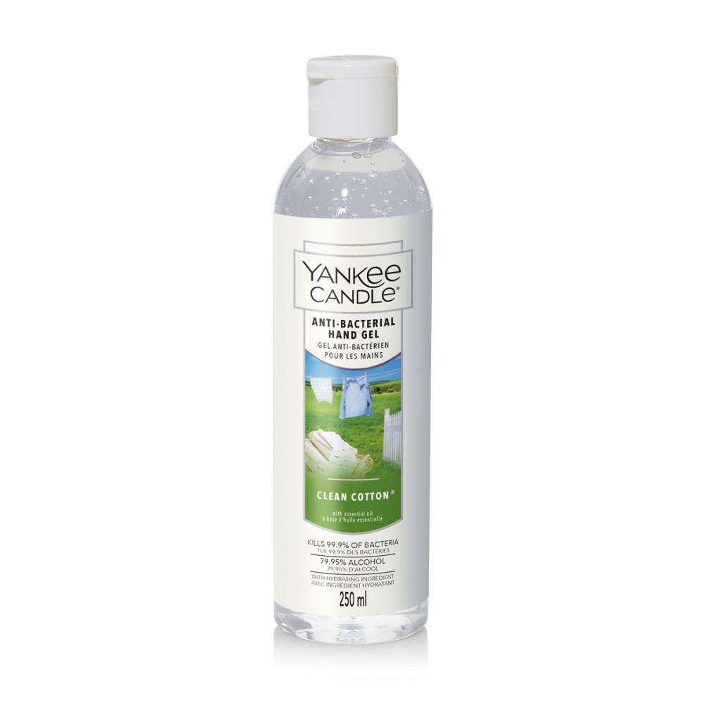 Yankee Candle Clean Cotton Anti-Bacterial Hand Sanitiser Gel 250ml £5.39